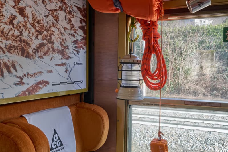 나이키 ACG, 열차를 개조한 이동식 베이스캠프 ‘올 컨디션스 익스프레스’ 공개