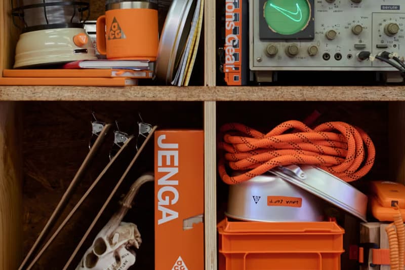 나이키 ACG, 열차를 개조한 이동식 베이스캠프 ‘올 컨디션스 익스프레스’ 공개