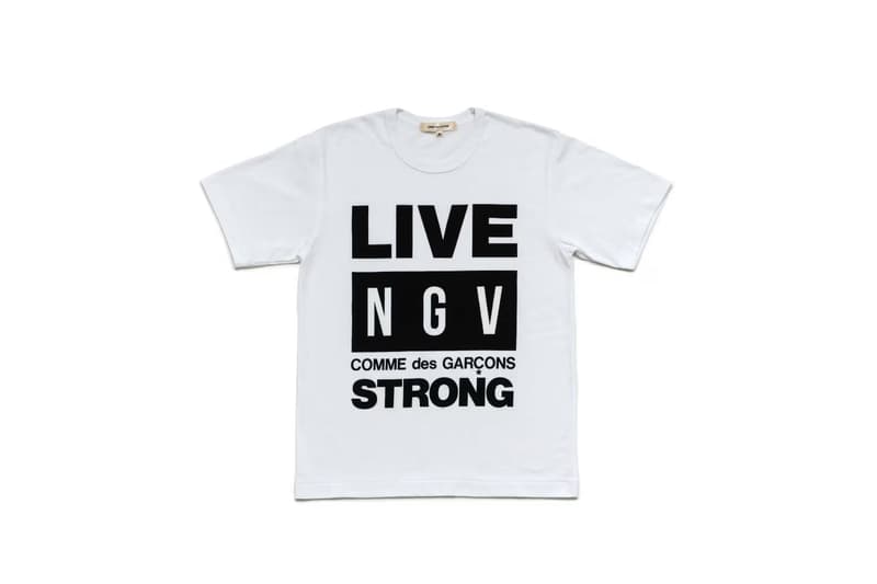 꼼 데 가르송 x 빅토리아 국립미술관 협업 컬렉션 출시