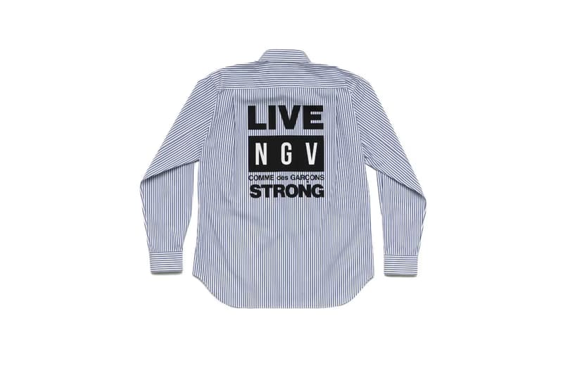 꼼 데 가르송 x 빅토리아 국립미술관 협업 컬렉션 출시