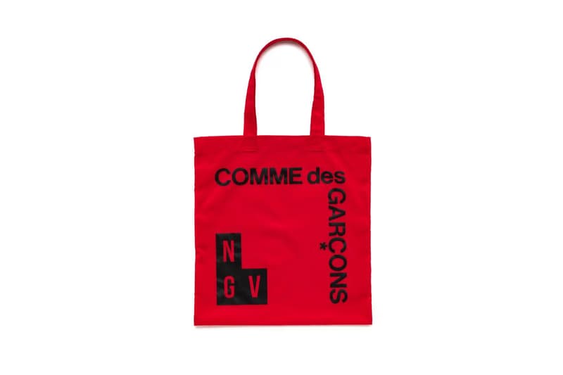 꼼 데 가르송 x 빅토리아 국립미술관 협업 컬렉션 출시