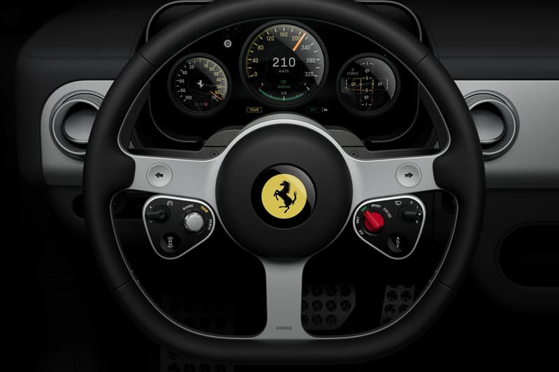 페라리 브랜드 최초의 순수 전기차 ‘루체’ 실내 디자인 공개