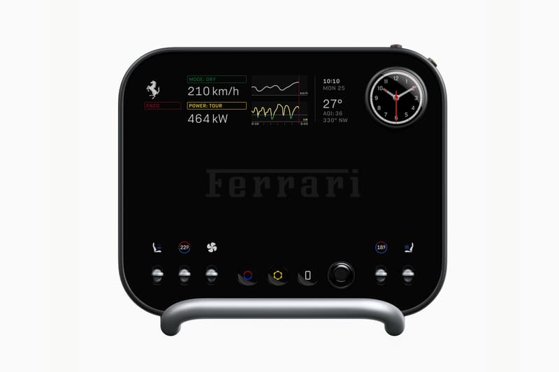 페라리 브랜드 최초의 순수 전기차 ‘루체’ 실내 디자인 공개