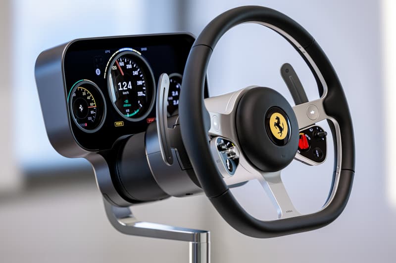 페라리 브랜드 최초의 순수 전기차 ‘루체’ 실내 디자인 공개