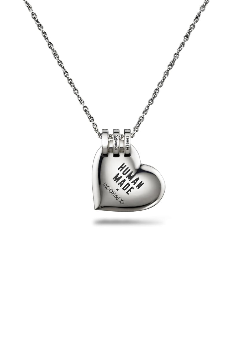 제이콥 앤 코 x 휴먼 메이드 협업 주얼리 피스 출시