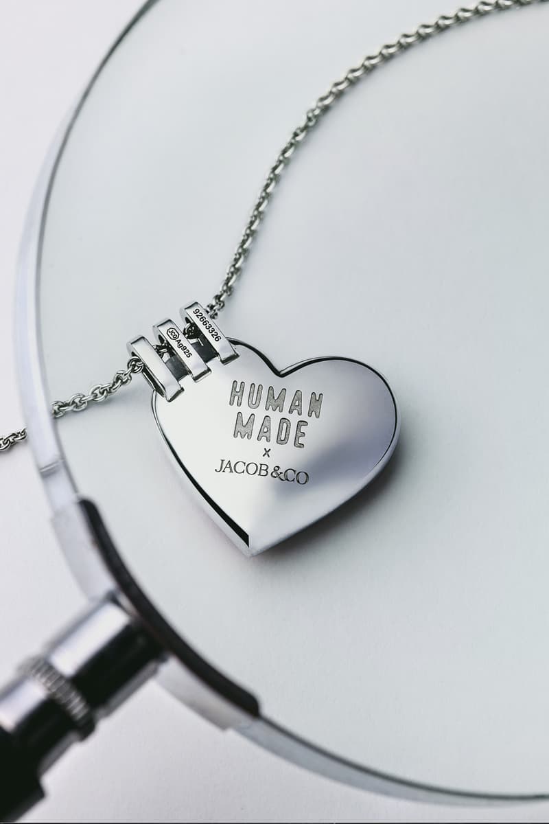 제이콥 앤 코 x 휴먼 메이드 협업 주얼리 피스 출시