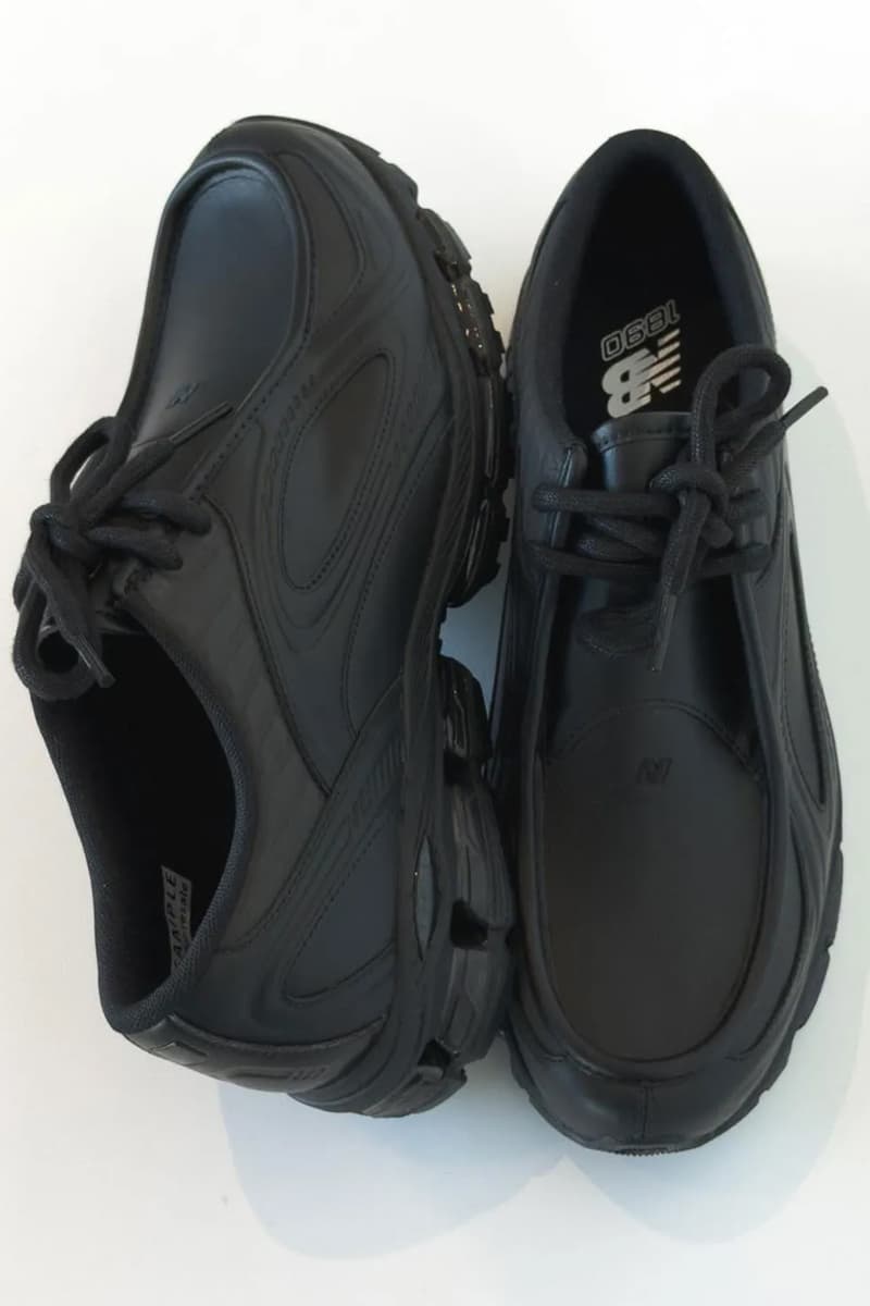 뉴발란스 1890A, 올블랙 레더 버전 공개