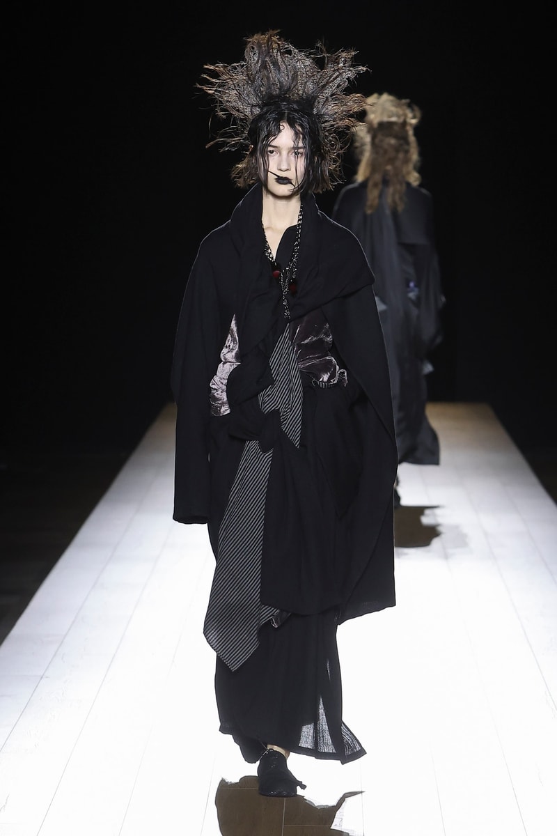 요지 야마모토 FW26, 거장이 그려낸 ‘현대적 기모노’의 미학