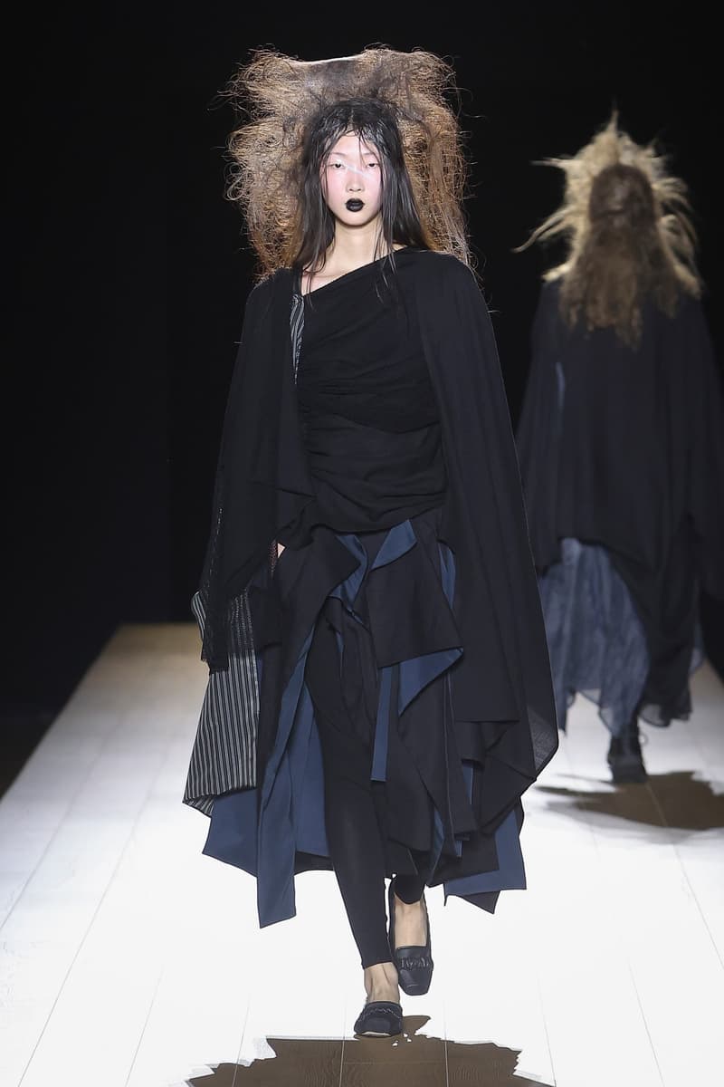 요지 야마모토 FW26, 거장이 그려낸 ‘현대적 기모노’의 미학