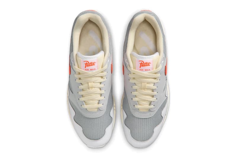 파타 x 나이키 에어 맥스 1 ‘화이트/하이퍼 크림슨’ 공개