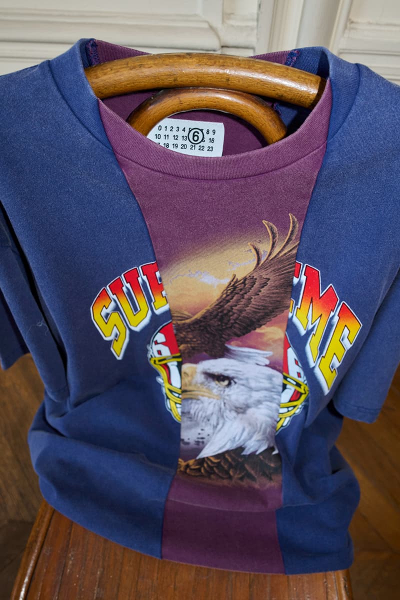 슈프림 x MM6 메종 마르지엘라 협업 출시 정보