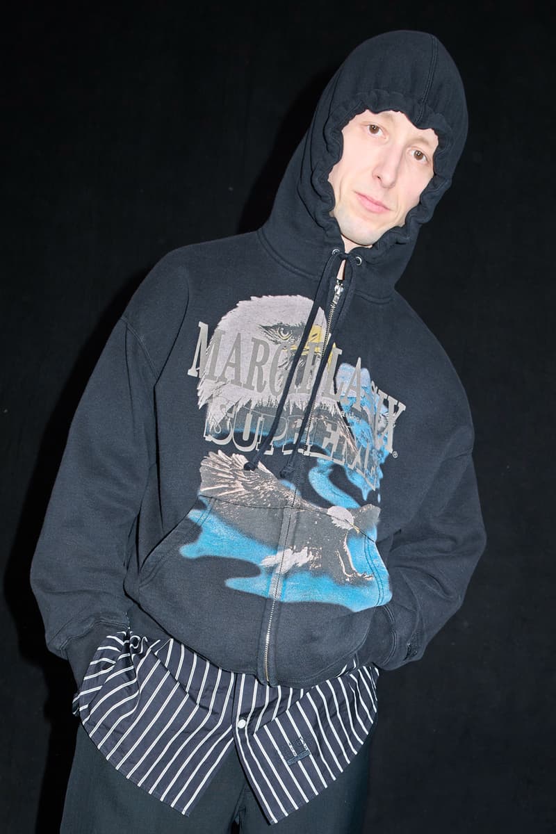 슈프림 x MM6 메종 마르지엘라 협업 출시 정보