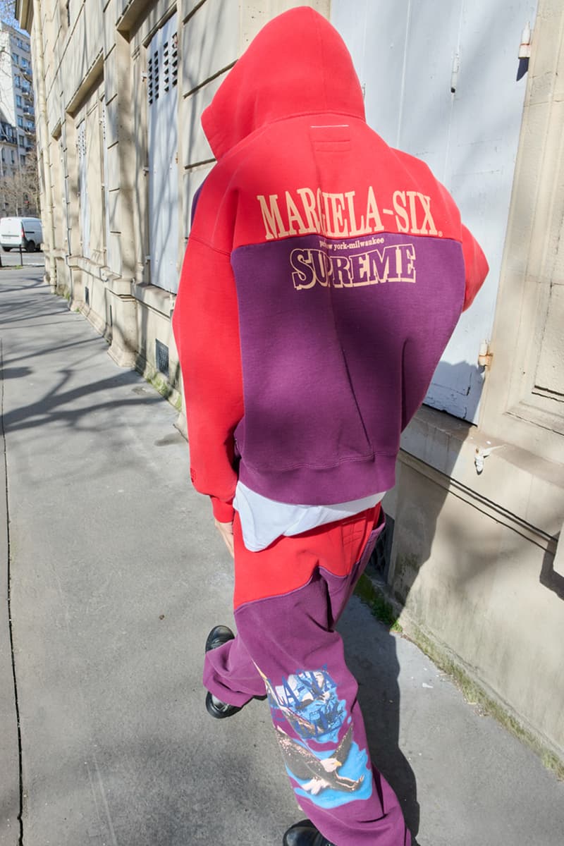 슈프림 x MM6 메종 마르지엘라 협업 출시 정보