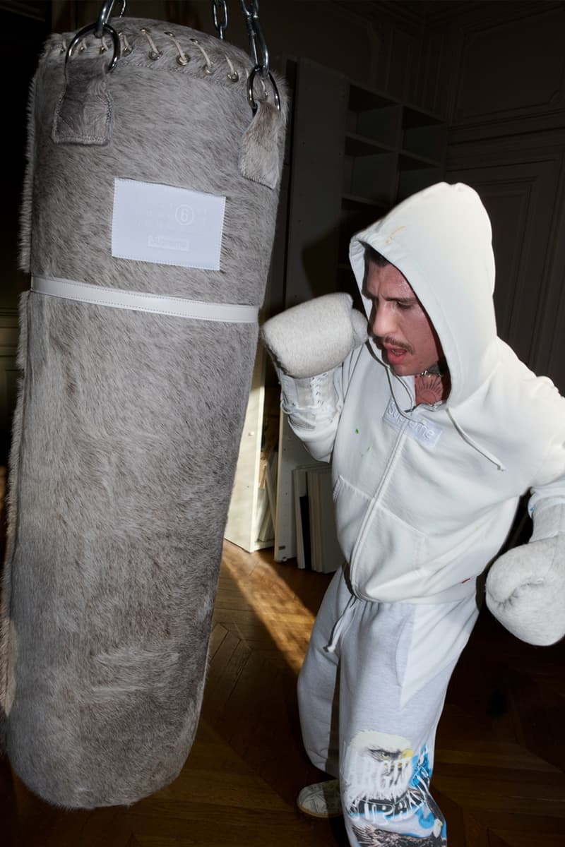 슈프림 x MM6 메종 마르지엘라 협업 출시 정보