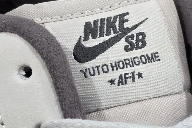 호리고메 유토 x 나이키 SB 에어 포스 1 퍼스트룩