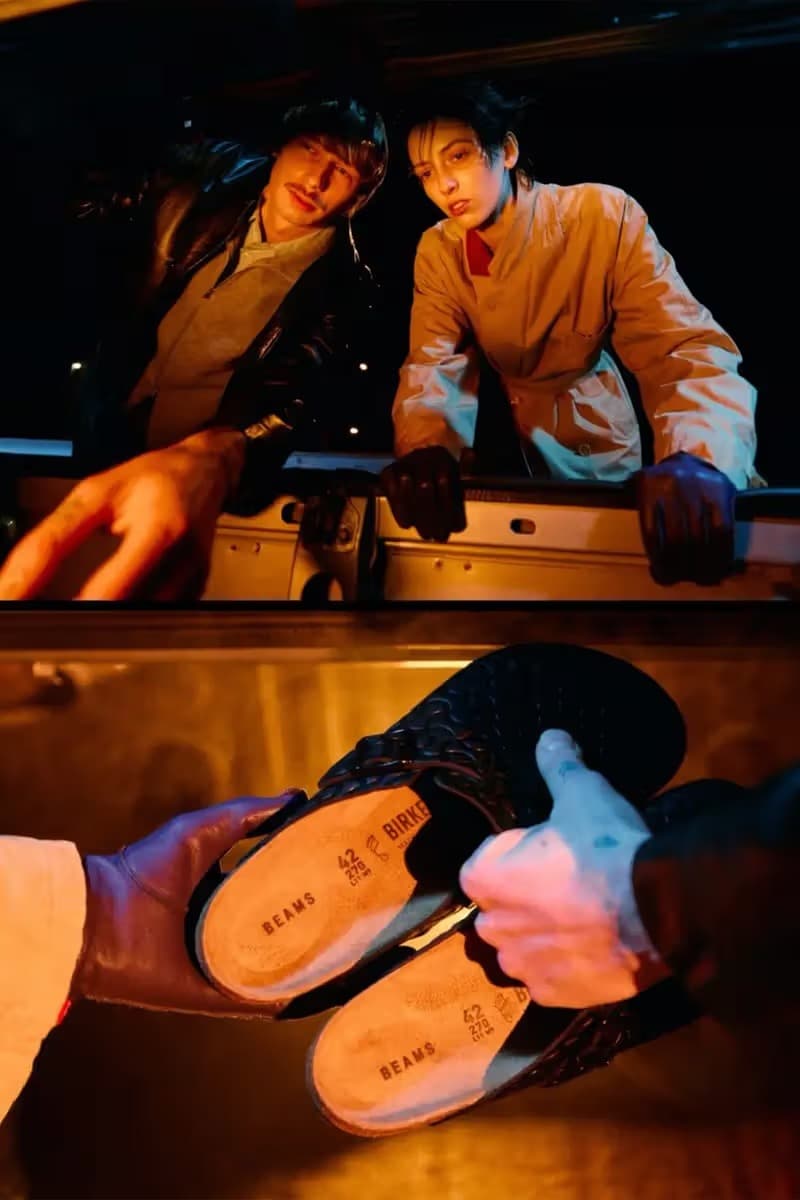 빔스 x 버켄스탁 보스턴 ‘본 패턴 스무스 블랙’ 공개