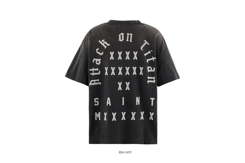 ‘진격의 거인’ x 세인트 마이클 티셔츠 공개