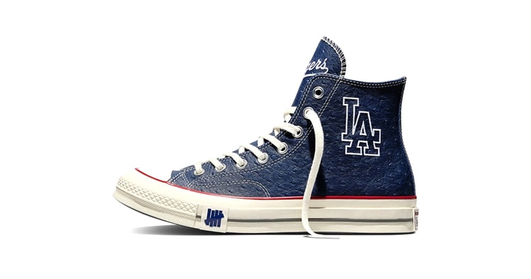 언디피티드 x LA 다저스 x 컨버스 척테일러 공개
