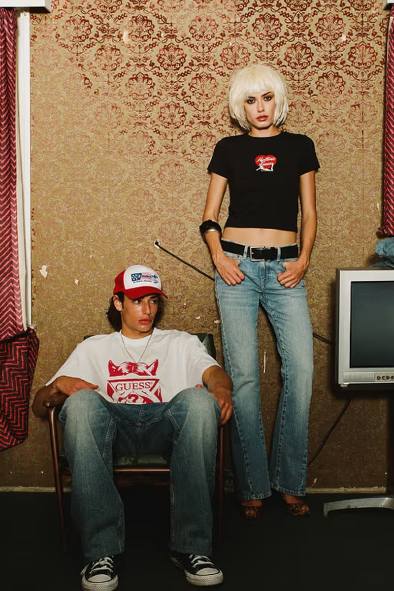 게스 진스 x 히스테릭 글래머  협업 컬렉션 출시 정보