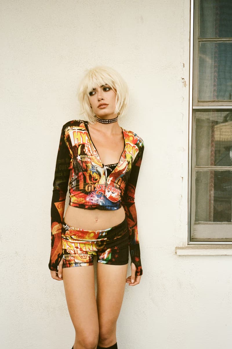 게스 진스 x 히스테릭 글래머  협업 컬렉션 출시 정보