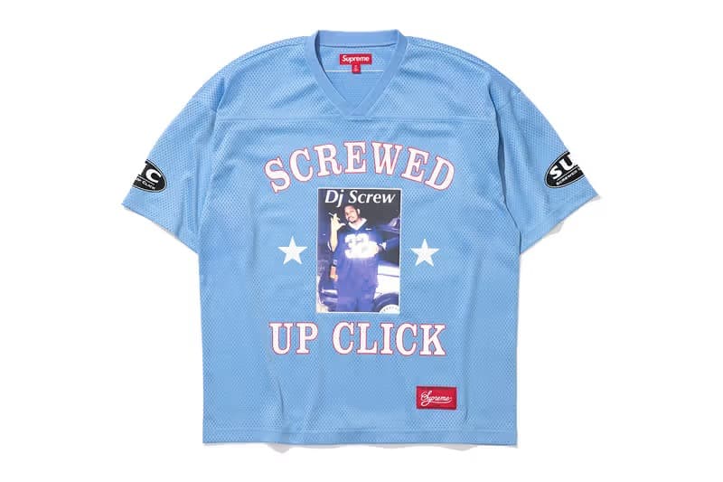 슈프림 x DJ 스크류 컬렉션 공개