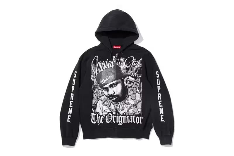 슈프림 x DJ 스크류 컬렉션 공개