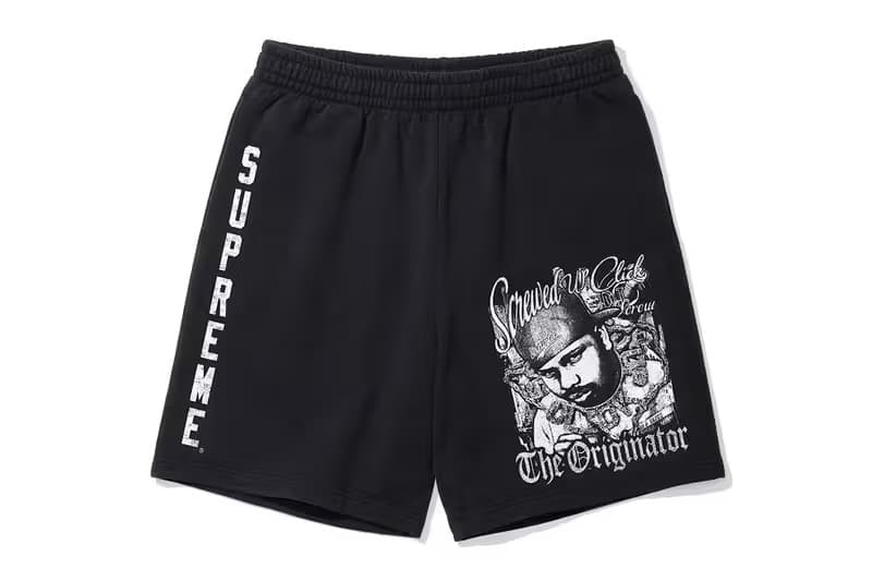 슈프림 x DJ 스크류 컬렉션 공개