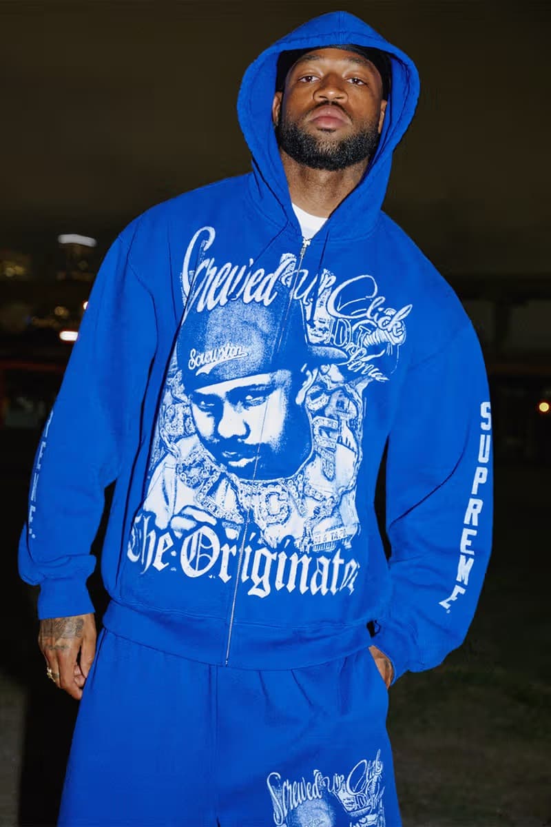 슈프림 x DJ 스크류 컬렉션 공개