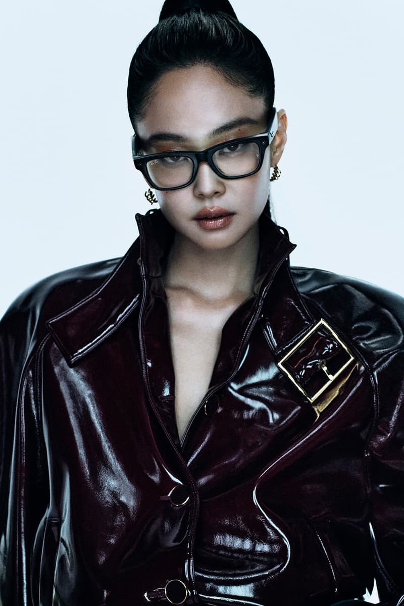 제니가 레이밴의 글로벌 앰배서더로 선정됐다