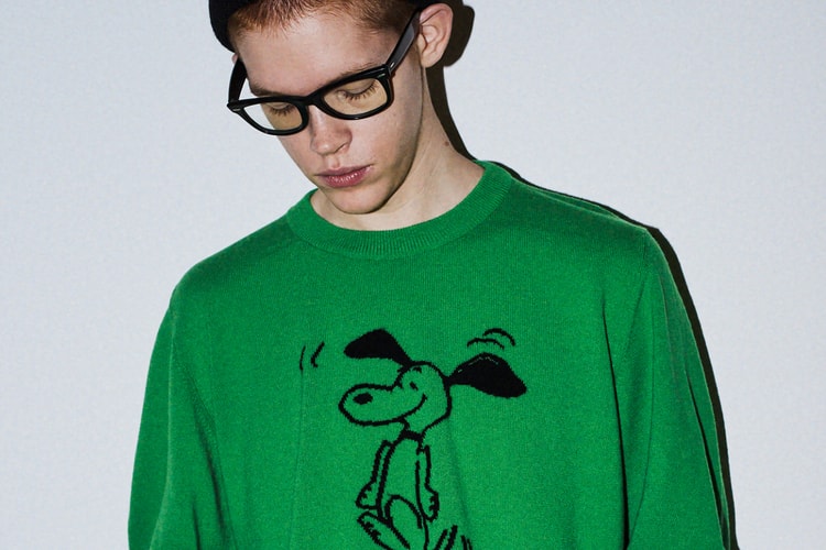 Lucien Pellat-Finet, 럭셔리 스웨터에 빈티지 ‘PEANUTS’ 아트워크를 담다