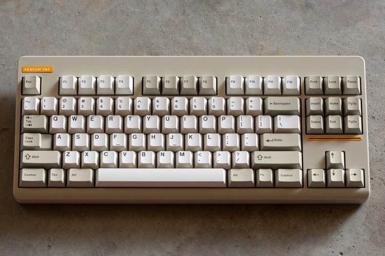 NovelKeys, 시대를 초월한 레트로 데스크 셋업을 위한 CLASSIC-TKL ‘Underscore’ 에디션 출시