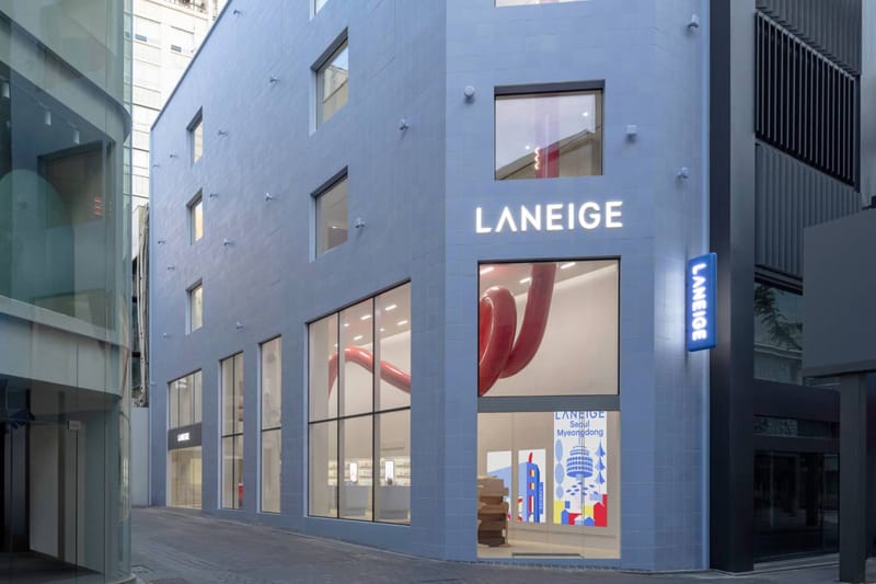 명동에 문을 연 Playlab, Inc.의 인터랙티브 4층 규모 Laneige 플래그십 스토어 내부
