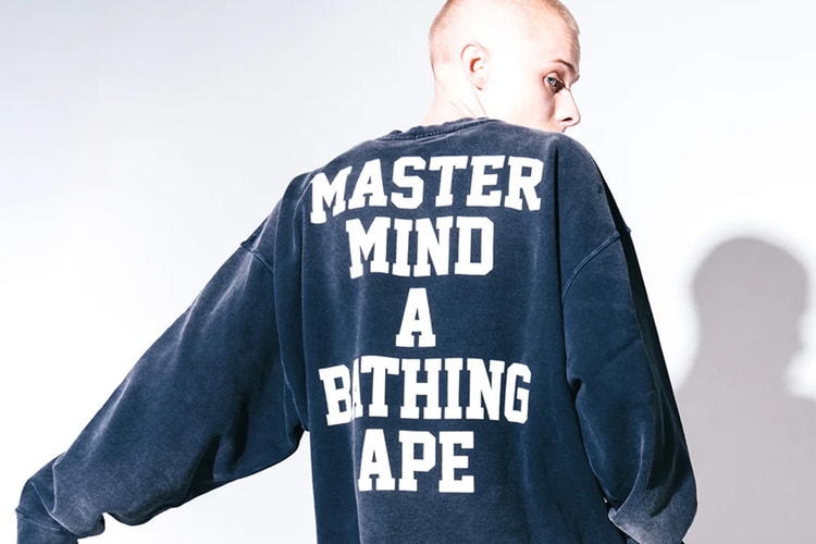 BAPE와 mastermind JAPAN, 19번째 협업으로 빈티지 그런지 재해석