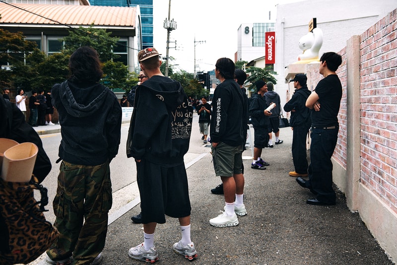 #Streetsnaps: 슈프림의 두 번째 스토어 오픈 현장, 슈프림 성수, 슈프림성수, 슈프림매장, 슈프림, 나이키