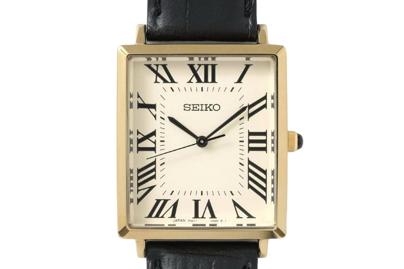 HIROB x Seiko Edifice 스페셜 오더, 골드 플레이팅 케이스로 완성한 빈티지 큐레이션