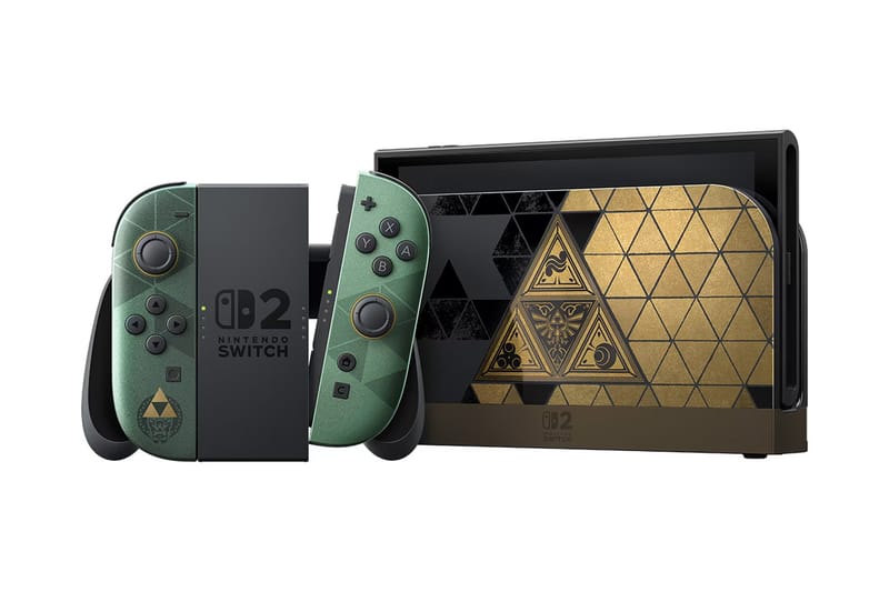 닌텐도 스위치 2 ‘젤다의 전설’ 40주년 에디션, 황금 트라이포스로 완성한 스페셜 디자인