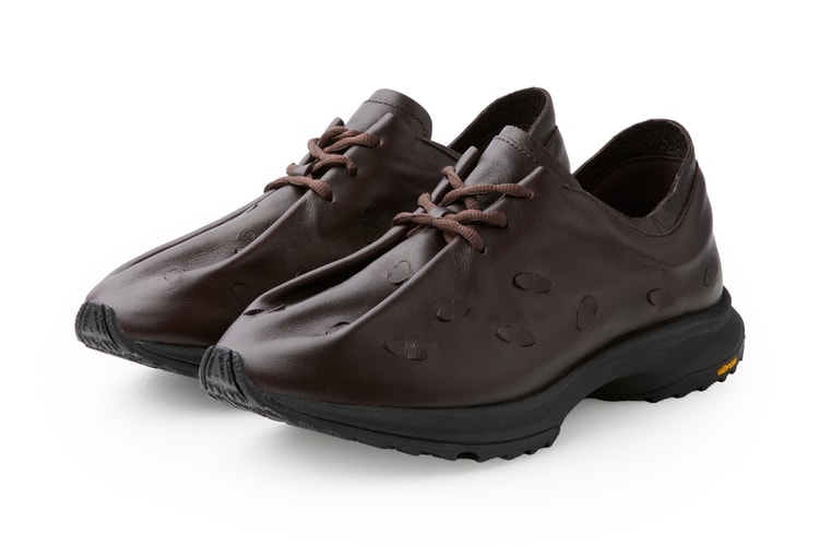 POST ARCHIVE FACTION(PAF), 이탈리아 가죽에 레이저 커팅 꽃잎을 새긴 Petal Trainers 공개