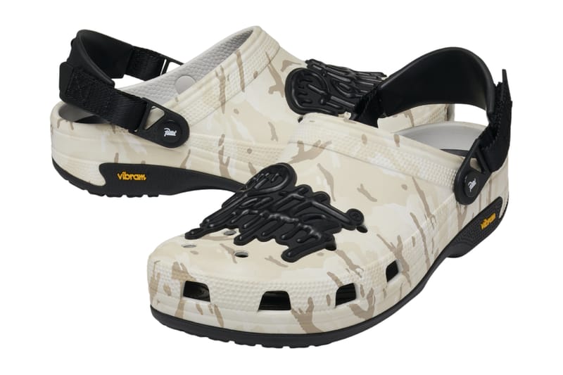 Patta x Crocs, ‘올모스트 화이트’와 ‘블랙’ Classic EXP Clog에 Vibram 솔을 더하다