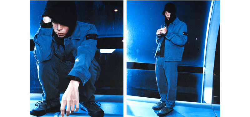 DUALITY IN LIGHT: 스톤 아일랜드의 두 얼굴, 스톤 아일랜드, stone island, 데님, denim