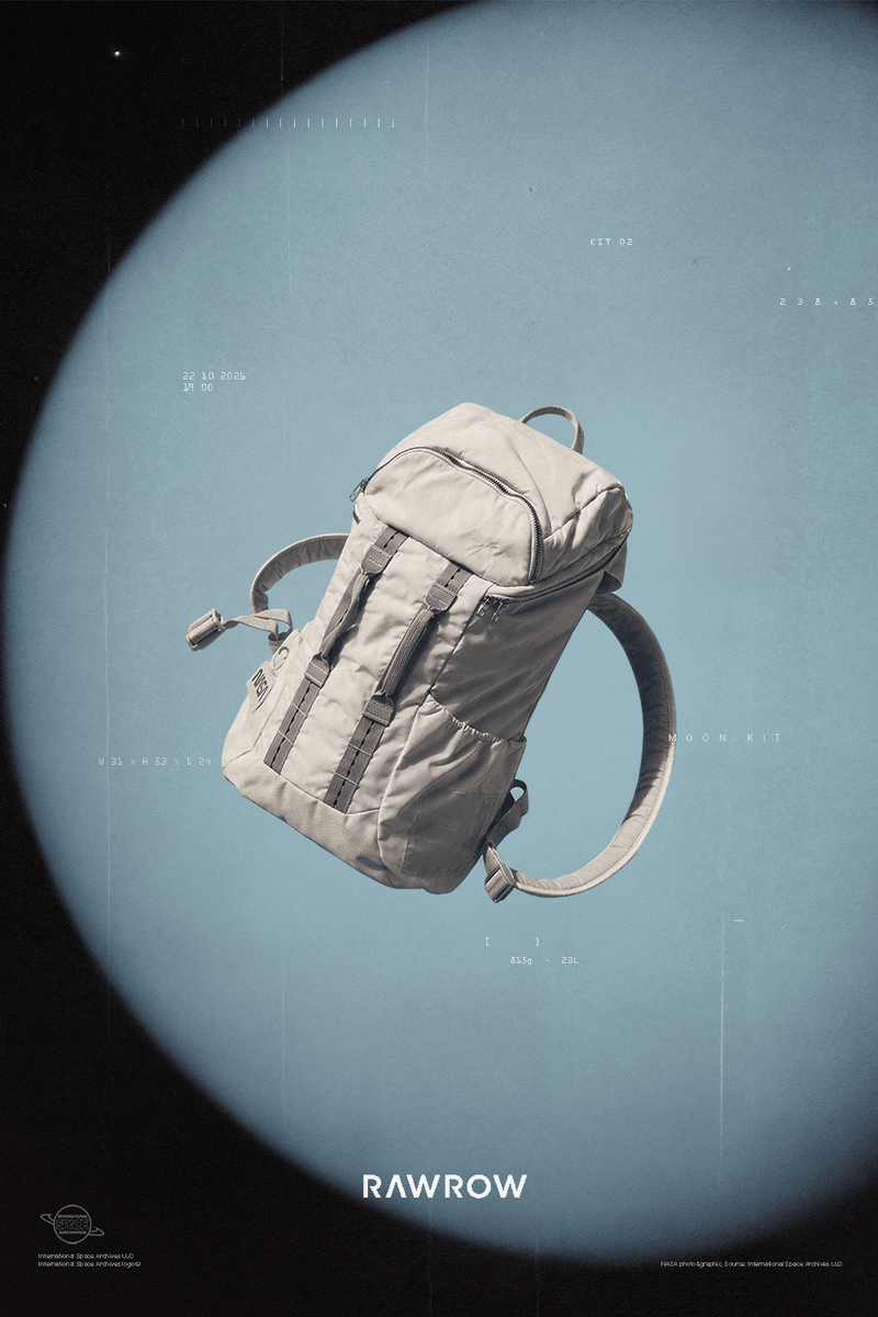로우로우, 우주여행에서 영감받은 ‘MOON KIT’ 컬렉션 공개, 나사, NASA, RAWROW, 여행, 트렁크, 캐리어