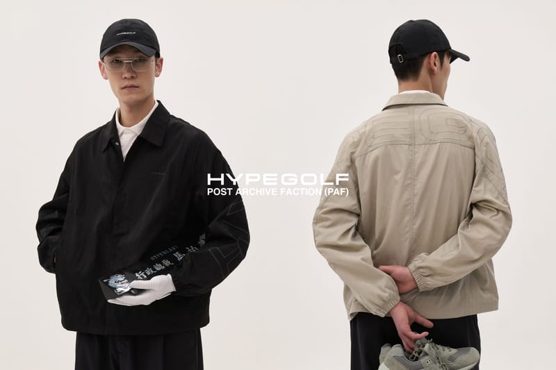 Hypegolf and POST ARCHIVE FACTION (PAF) Reunite for Spring/Summer 2025 Collection: Continuing a Blend of Tech and Modern Golf Style