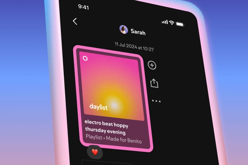 Spotify, may DM na!