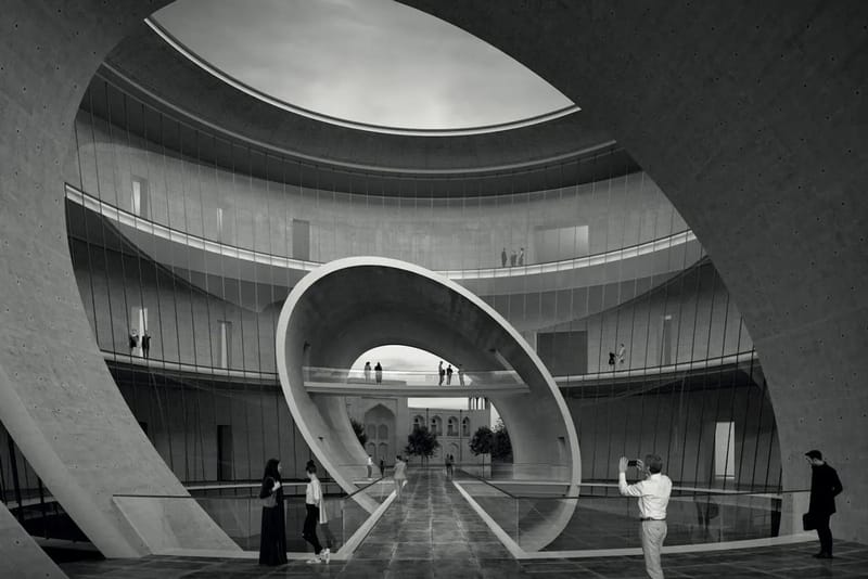 Ibinunyag ni Tadao Ando ang Disenyo ng National Museum of Uzbekistan