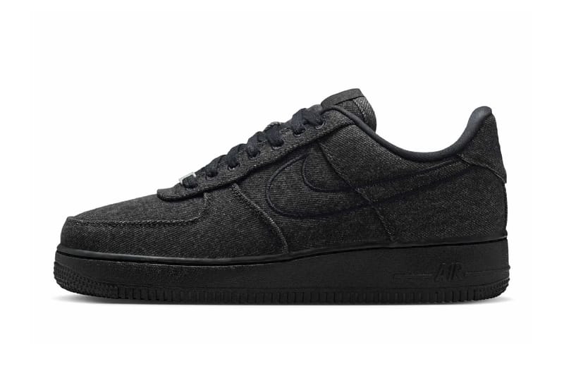 Nike Air Force 1 Low, Pinaganda sa Bagong “Black Denim” Look