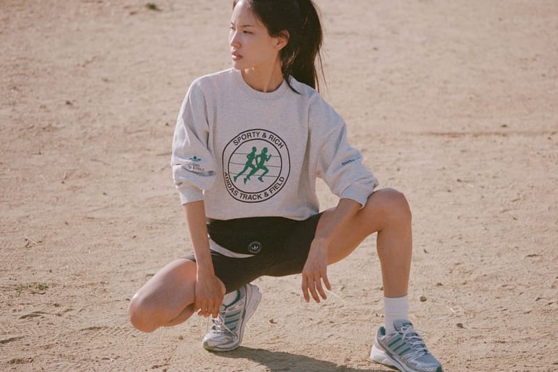 adidas Originals at Sporty & Rich, balik-tambalan para sa running-inspired na apparel at kicks