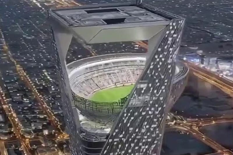 Saudi Arabia Ibinunyag ang Kauna-unahang "Sky Stadium" na US$1 Bilyon