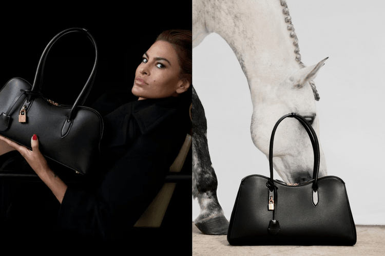 Bida si Eva Mendes sa bagong kampanya ng Stella McCartney para sa “Ryder” bag