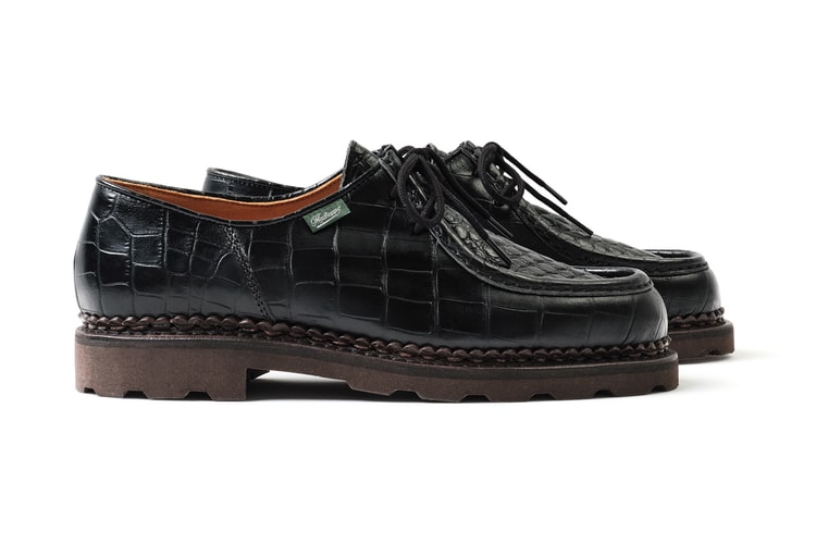 Crocodile-Style Madhappy x Paraboot Michael: All-Black na Must-Have Pair