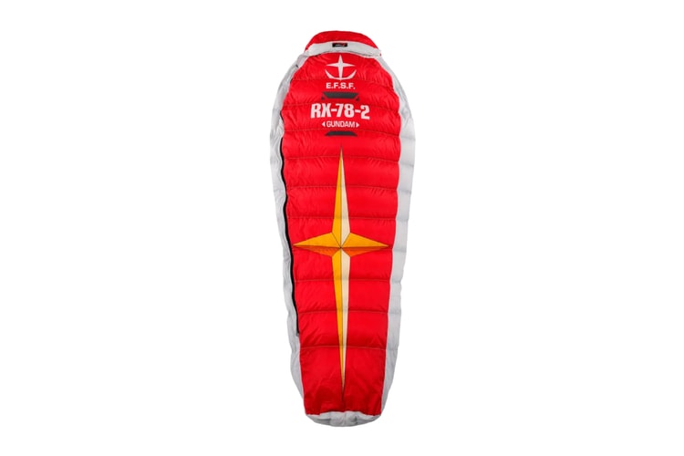 Nagsanib‑pwersa ang STRICT-G at Nanga para sa RX-78-2 “Gundam” Shield Sleeping Bag