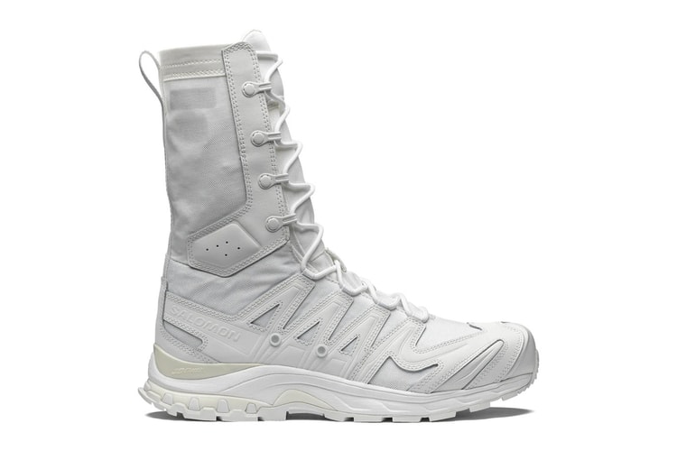 Muling Nagsanib-puwersa ang Rier at Salomon para sa All-White Sneaker Duo